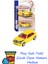 212051029 Japan Series Premium Cars Diecast Honda Civic Type R Ek9 | 1:64 Diecast Model Araba + Play-Doh Oyun Hamuru 1