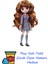 20 cm Oyuncak Bebek- Hermione + Play-Doh Oyun Hamuru 1
