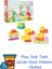 Yumuşak Big Bloklar 12 Parça Oyuncak + Play-Doh Oyun Hamuru 1