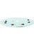 220VOLT 50WATT Smd 2835 Ledli LED Modül Gün Işığı 10MM Delik Çaplı 220V 50W Avize Ledi 100MM 7
