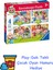 , 4 Puzzle Tek Kutuda Cocomelon, Çocuk Puzzle + Play-Doh Oyun Hamuru 1
