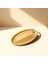 Oval Bambu Sunum Tabağı – Doğal Bambu Servis Tepsisi 25X14X1 cm | Kahvaltı, Meze ve Atıştırmalık Sunumluk 4