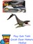 Mattel Jurassic World Rebirth Devasa Mosasaurus Aksiyon Figürü, 2 Saldırı Hareketine Sahip Dinozor Oyuncağı, Filmden Uyarlanan Tasarım, Bükülebilir Eklemler, JGB51 + Play-Doh Oyun Hamuru 1