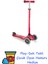 Primo Plus Işıklı Scooter - Kırmızı + Play-Doh Oyun Hamuru 1