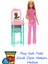 Kariyer Oyun Setleri - Doktor Bebek Çocuk Doktoru Barbie, Sarışın Bebek, 1 Bebek Figürü, Mobilya ve Aksesuarlar JCR72 + Play-Doh Oyun Hamuru 1