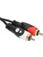 Primex PX-AUX5R 3.5mm Aux Rca Ses Kablosu, 5 Metre Aux Ses Sistemi Kablosu, Aux Rca Ses Kablosu 5