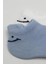 Bistyle 2'Li Sneakers Smile Penye Çorap BS20106 Mavi Ekru 3