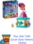 ǀ Disney Princess Dönen Ariel 43259-5 Yaş ve Üzeri Prenses Seven Çocuklar Için Mini Bebek Figürü Içeren Yaratıcı Oyuncak Yapım Seti, Doğum Günü Hediyesi (93 Parça + Play-Doh Oyun Hamuru 1