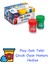 Tempera Suluboya Süper Yıkanabilir 6 * 25 ml 6 Renk Karışık + Play-Doh Oyun Hamuru 1