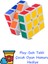 Zeka Küpü Sihirli Rubik Profesyonel + Play-Doh Oyun Hamuru 1