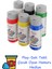 Ana Renkler Akrilik Boya 6'lı Set 6X60 ml + Play-Doh Oyun Hamuru 1