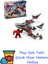| Marvel Kaptan Amerika ile Red Hulk Savaşı 76292 7 Yaş ve Üzeri Süper Kahraman Seven Çocuklar Için Inşa Edilebilen Süper Kahraman Jeti Içeren Yaratıcı Oyuncak Ya + Play-Doh Oyun Hamuru 1