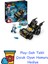 Dc Batman: Batman ve Batmobile, Mr. Freeze’e Karşı 76301-4 Yaş ve Üzeri Süper Kahraman Seven Çocuklar Için Oyuncak Yapım Seti, Doğum Günü Hediyesi (63 Parça) + Play-Doh Oyun Hamuru 1