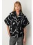 Yarasa Kol Desenli Mont Siyah 06005 1