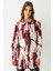 Desenli Tunik Bordo 4