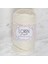 Loren Polyester Soft Macrame Krem El Örgü Ipi - LM003 - 34427 1