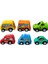 Kartelalı 6'lı Mini Çek Bırak Arabalar Seti 3