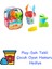 3499 Resimli Sırt Çantalı Plaj Set, Çok Renkli + Play-Doh Oyun Hamuru 1