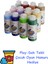 Pastel Renkler Akrilik Boya 12'li Set 12X120 ml + Play-Doh Oyun Hamuru 1