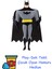 Batman Tnba Bükülebilir Figür 13 cm + Play-Doh Oyun Hamuru 1