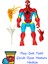 Mixmashers Marvel Spider-Man Karıştır ve Eşleştir Aksiyon Figürü ve Aksesuarları + Play-Doh Oyun Hamuru 1