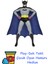 Batman Dc Bükülebilir Figür 14 cm + Play-Doh Oyun Hamuru 1