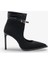 Eronza Kadın Topuklu Bot Siyah Süet 1