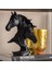 HORSES BÜST BİBLO 17X10X23CM 2
