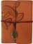 Deri Yaprak Desenli Defter 1