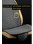Terletmez Ergonomik,cepli Kaymaz Keten Oto Kılıf-Minder (7parça Set) 7