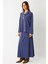 Iri Düğmeli Etekli Takım Indigo 1
