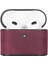 Casquet Apple Airpods 3.nesil Uyumlu Deri Kılıf Fuşya 4