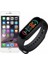 M6 Akıllı Bileklik Siyah Adımsayar Spor Takibi Android ve Ios Uyumlu 4