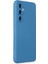 Samsung Galaxy S23 Fe Kılıf Nano Içi Kadife Silikon - Mavi 6