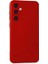 Samsung Galaxy S23 Fe Kılıf Nano Içi Kadife Silikon - Kırmızı 5
