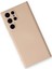 Samsung Galaxy S23 Ultra Kılıf Nano içi Kadife Silikon - Pudra 6