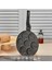 IPC-126 Döküm Yanmaz Yapışmaz Emojili Pankek Tava Krep Tavası 26 cm 3