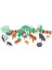 Hayvan Seti - 12 Parça Vahşi Hayvanlar Çiftlik Seti - YS2789 (Lisinya) 1