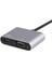 -2001 4 In 1 Type-C Hub | Vga, Hdtv, USB 3.0, Pd Şarj Docking Station 1