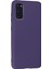 Samsung Galaxy S20 Kılıf Nano Içi Kadife Silikon - Mor 6