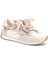 Kadın Deri Sneaker Paraşüt Detaylı Bej-Gold Lurea 2