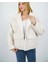 Kadın Peluş Düğme Kapama Astarlı Ceket 3