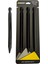 Alüminyum 6061 Çadır Kazığı 18 cm Siyah 4'lü 1
