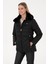 Kadın Siyah Mont 50308797-VR046 3