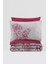 Cotton Box Dual Çift Kişilik Nevresim Takımı Vilda Bordo 3