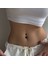 Siyah Göbek Piercingi – 316L Cerrahi Çelik - Belly Button Piercing 1