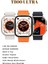 Watch 8 Series Ultra Uyumlu T800 Ultra Şık Tasaraımlı 3 Tuş Aktif 2023 Akıllı Saat 1