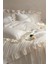 Tek Kişilik Organik Pamuklu Nevresim Seti Fırfır'lı Ekru 3