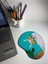 Gözlüklü Lama Desenli Renkli Bilek Destekli Mouse Pad 1