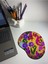 Çiçek Desenli Bilek Desenli Mouse Pad 1